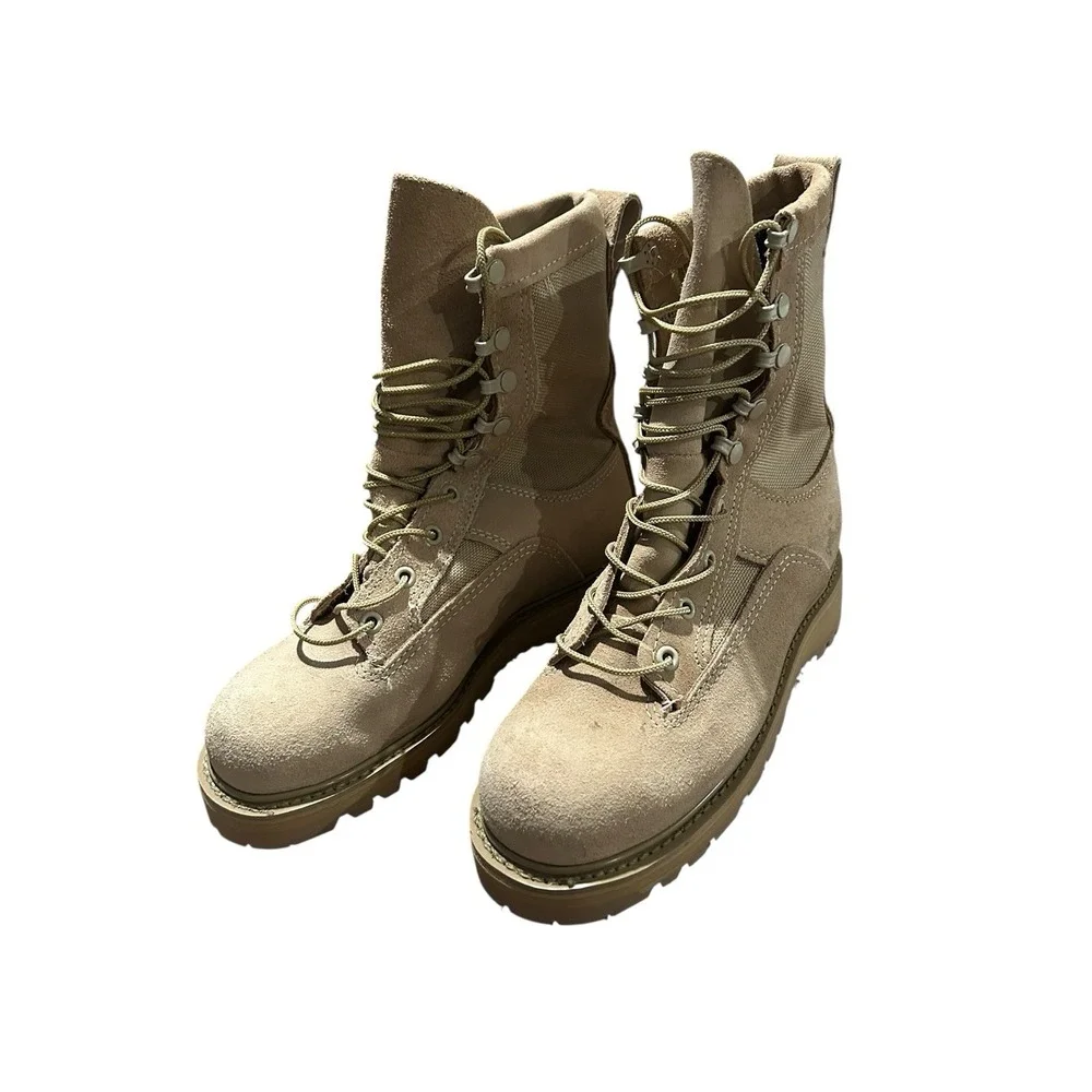 BATES Army Issued Combat Boots Coyote Gore-Tex‎ Size 4.5W